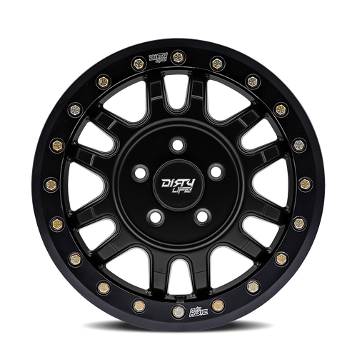 Dirty Life 9309R-5765MB38 - Race Wheels Canyon Pro Sxs 9309R Satin Black 15X7 5-114.3 38Mm 77Mm