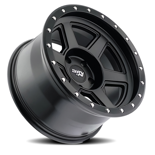 Dirty Life 9315-7936MB12 - Race Wheels Compound 9315 Matte Black 17X9 6-135 -12Mm 87.1Mm