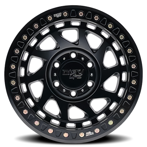 Dirty Life 9313-7983MB38 - Race Wheels Enigma Race 9313 Matte Black 17X9 6-139.7 -38Mm 106Mm