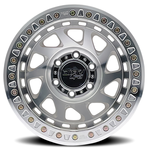 Dirty Life 9313-7983M38 - Race Wheels Enigma Race 9313 Machined 17X9 6-139.7 -38Mm 106Mm