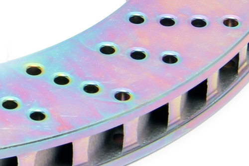 Dinan D290-0603-RD - by Brembo Rear Brake Set - 2004-2010 BMW 5/6 Series