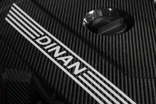 Dinan D590-0003 - Gloss Carbon Fiber Engine Cover - 2020-2025 BMW B58D