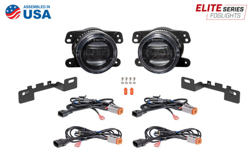 Diode Dynamics DD5164P - Elite Series Type MR Fog Lamps, Yellow Pair