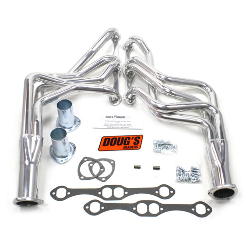 Doug's Headers D308 - 1 5/8" 4-Tube Full Length Header Chevrolet 67-81 Camaro 64-77 Chevelle/Malibu 64-77 El Camino 70-77 Monte Carlo 65-89 Passenger Car/Wagon 265-400 Chevrolet Engine Metallic Ceramic Coating