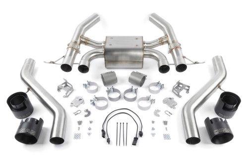 Dinan D660-0100-BLK - Valved Axle-Back Exhaust - 2023-2025 BMW M2