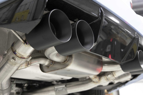 Dinan D660-0100-BLK - Valved Axle-Back Exhaust - 2023-2025 BMW M2