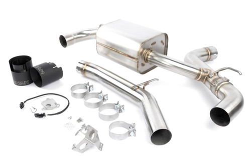 Dinan D660-0097-BLK - Valved Axle-Back Exhaust - 2021-2024 Toyota GR Supra 2.0