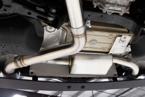 Dinan D660-0097-BLK - Valved Axle-Back Exhaust - 2021-2024 Toyota GR Supra 2.0