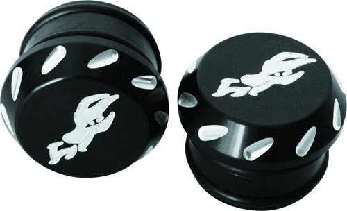 DragonFire Racing 521003 - Billet Tube Endcap 1.5 in . - Black Anodized