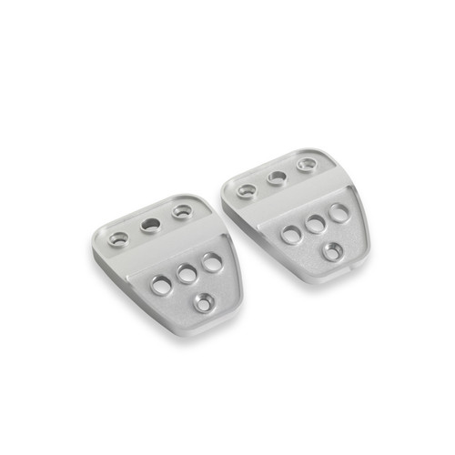 Drake Muscle 5R3Z-2457-9735M - Cars Billet Pedal Cover Set Manual Transmission