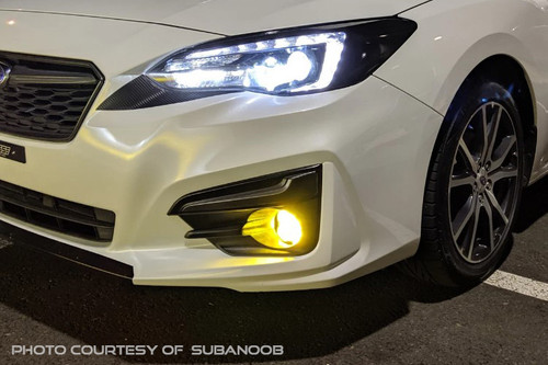 Diode Dynamics DD6985-SS3FOG-2932 - SS3 LED Fog Light Kit for 2015-2021 Subaru Impreza (w/ Eyesight Package) White SAE Fog Max w/ Backlight