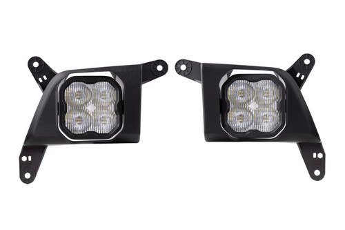 Diode Dynamics DD7127-SS3FOG-0681 - SS3 LED Fog Light Kit for 2019-2021 Chevrolet Silverado 1500 White SAE Fog Max w/ Backlight