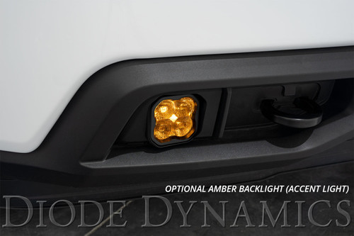 Diode Dynamics DD7126-SS3FOG-0681 - SS3 LED Fog Light Kit for 2019-2021 Chevrolet Silverado 1500 Yellow SAE Fog Pro w/ Backlight