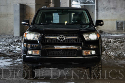 Diode Dynamics DD7200-SS3FOG-3029 - SS3 LED Fog Light Kit for 2010-2013 Toyota 4Runner, White SAE Fog Pro with Backlight