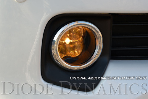 Diode Dynamics DD7203-SS3FOG-3075 - SS3 LED Fog Light Kit for 2012-2014 Toyota Prius, Yellow SAE Fog Max with Backlight