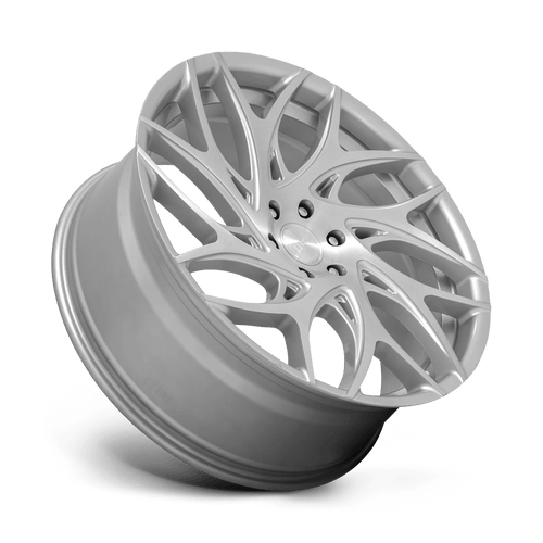 Dub S261240089+30 - S261 G.O.A.T. 24X10 Silver Brushed Face