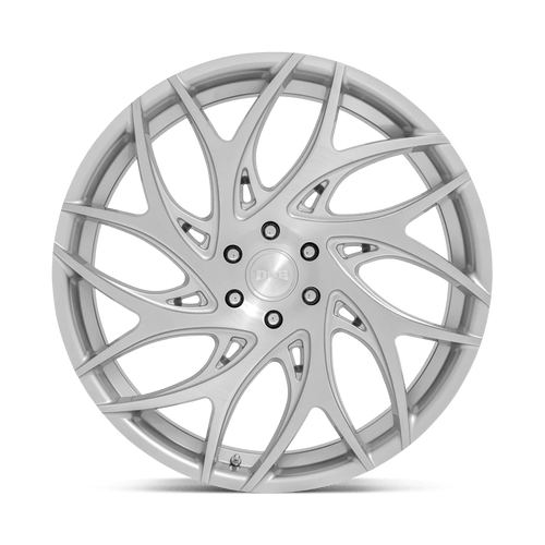 Dub S261240089+30 - S261 G.O.A.T. 24X10 Silver Brushed Face