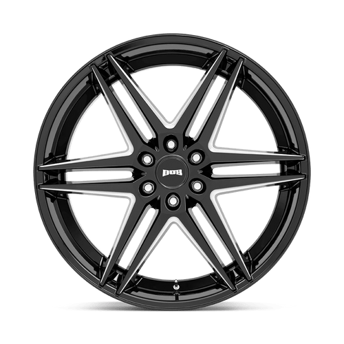 Dub S267240084+25 - S267 Dirty Dog 24X10 Glossy Black Milled