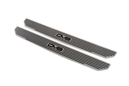 DV8 Offroad D-JL-180014-SIL2 - Jeep JL Front Sill Plates 18-Pres Wrangler JL with DV8 Logo 2/4 Door