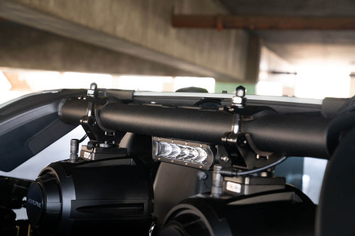 DV8 Offroad BRSB-01 - 2021-22 Ford Bronco Rear Speaker and Light Mount Bar