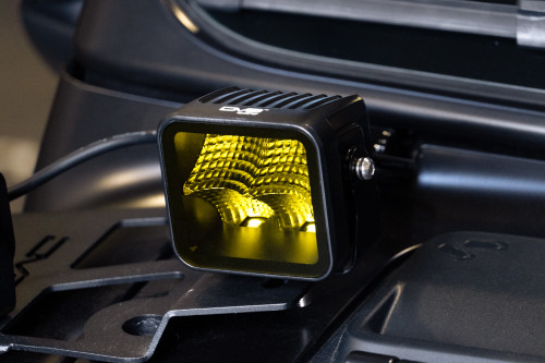 DV8 Offroad BE3EW40W-A - 3in Elite Series LED Amber Pod Light