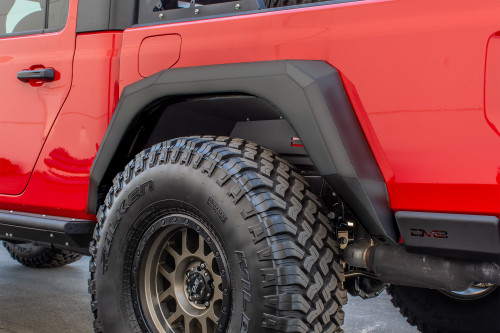 DV8 Offroad FDGL-02 - Gladiator Armor Fenders For 20-Pres Jeep Gladiator