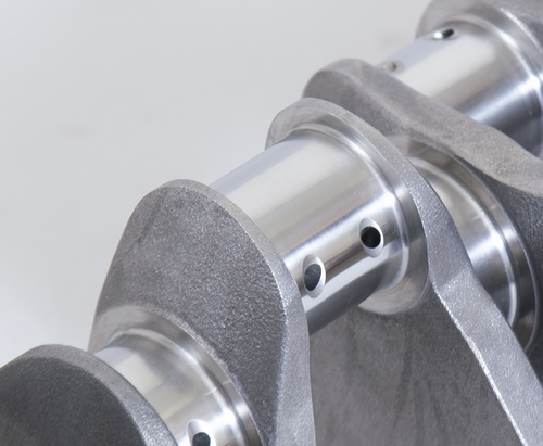 Eagle 103503480 - Chevrolet 305/350 Small Block 2pc Rear Seal 3.48in Stroke Internal Balance Cast MS Crank Shaft