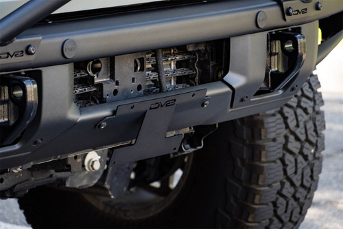 DV8 Offroad LPBR-01 - Factory Front Bumper License Relocation Bracket 21-22 Ford Bronco