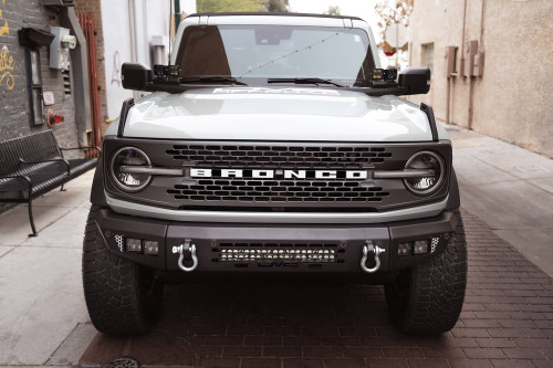 DV8 Offroad LBBR-02 - 2021-22 Ford Bronco A-Pillar Pod Light Mounts