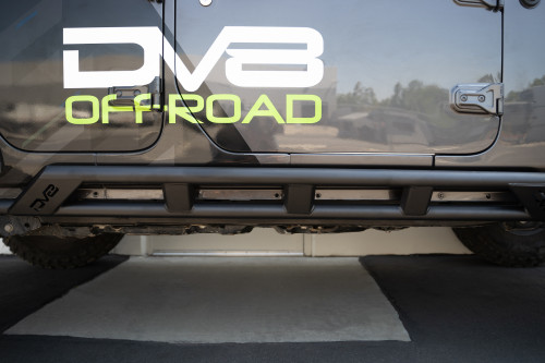 DV8 Offroad SRJL-07 - 18-23 Jeep Wrangler JL 4 Door FS-15 Series Rock Sliders