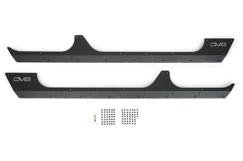 DV8 Offroad SRJL-09 - 18-23 Jeep Wrangler JL Rock Skins (4 Door Only)