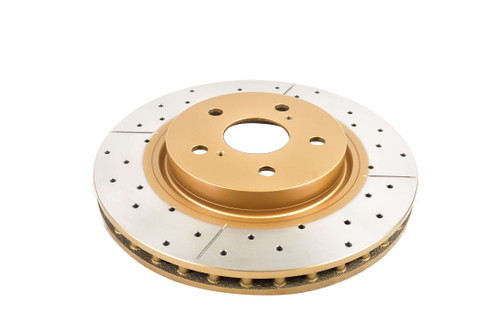 DBA DBA2744X - 2020 Lexus ES350 Front Drilled & Slotted Street Series Rotor