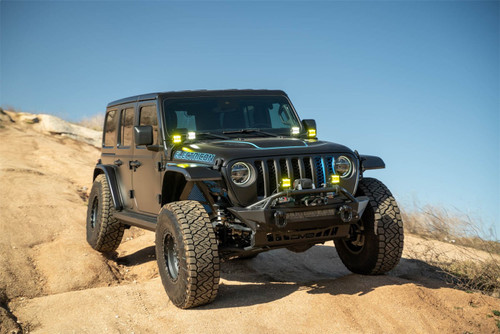 DV8 Offroad LBJL-12 - 21-23 Jeep Wrangler JL 4XE Dual Light Pod Mounts