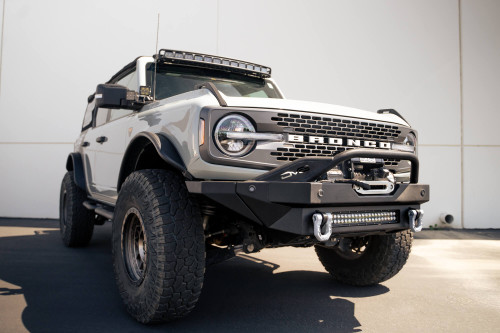 DV8 Offroad UNSK-01GR - Elite Series D-Ring Shackles - Pair (Gray)