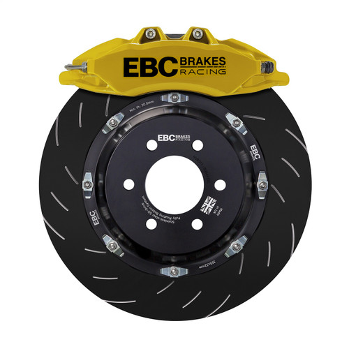 EBC BBK045YEL-1 - Racing 00-06 BMW M3 (E46) Yellow Apollo-6 Calipers 355mm Rotors Front Big Brake Kit