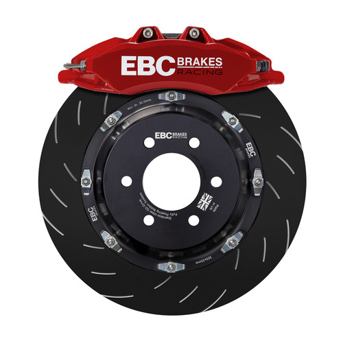 EBC BBK044RED-2 - Racing 2023+ Nissan 400Z Red Apollo-6 Calipers 380mm Rotors Front Big Brake Kit