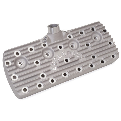 Edelbrock 1126 - Cylinder Heads 1939-48 Model Ford Flatheads w/ Block Letter Logo (Pair)