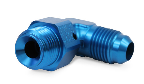 Earl's Performance 949096ERL - 90 Deg. Aluminum AN to O-Ring Port Swivel Adapter