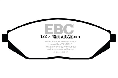 EBC DP22097 - Greenstuff 2000 Series Sport Brake Pads EBC DP22097 - Greenstuff 2000 Series Sport Brake Pads