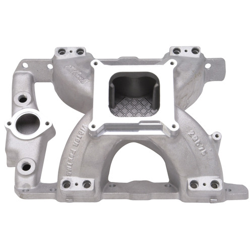 Edelbrock 29575 - Intake Manifold Super Victor EFI Pontiac 389/455 for STD Flange Tb