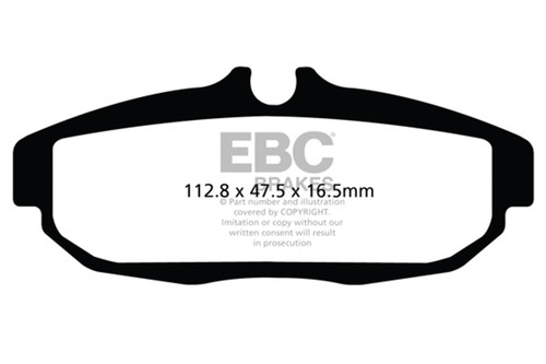 EBC DP31894C - 12 Ford Mustang 5.8 Supercharged (GT500) Shelby Redstuff Rear Brake Pads EBC DP31894C - 12 Ford Mustang 5.8 Supercharged (GT500) Shelby Redstuff Rear Brake Pads