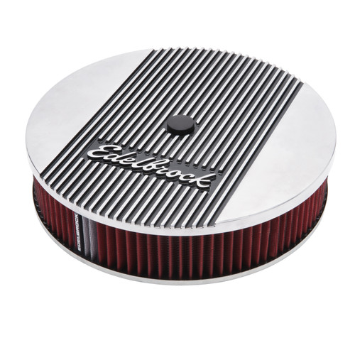 Edelbrock 4266 - Air Cleaner Elite II 14In Diameter w/ 3In Element Polished