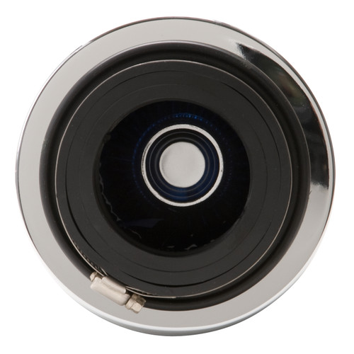 Edelbrock 43693 - Air Filter Pro-Flo Series Conical 10In Tall Blue/Chrome