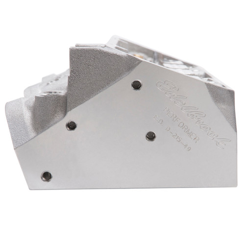 Edelbrock 60609 - Cylinder Head Pontiac Performer RPM CNC Chamber 87cc Bare Single