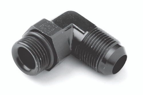 Earl's Performance AT949081ERL - 90 Deg. Aluminum AN to O-Ring Port Swivel Adapter