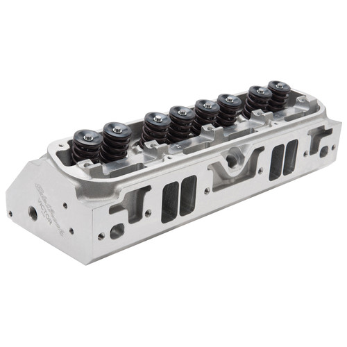 Edelbrock 61729 - Cylinder Head SB Chrysler Victor In-Line 16 Complete w/ Solid Roller Springs
