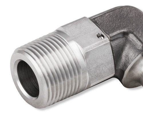 Earl's Performance SS988409ERL - Stainless Steel 90 Deg. NPT Swivel Hose End