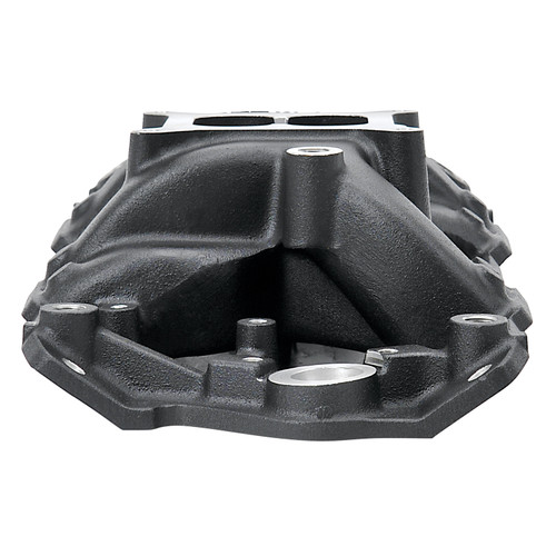 Edelbrock 75013 - Intake Manifold RPM Air-Gap Small-Block Chevy 262-400 Black