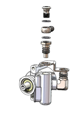 Earl's Performance PS0002ERL - Remote Reservoir Adapter Kit