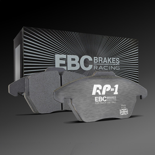 EBC DP82098RP1 - Racing 12-15 Porsche 911 (991) Carrera 3.4L (Cast Iron Rotors Only) RP-1 Race Rear Brake Pads